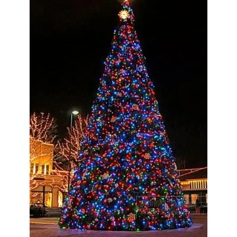 smt53 شجرة عيد الميلاد المضيئة 3-4-5 متر 6 أمتار 7 أمتار إطار كبير حزمة شجرة عيد الميلاد #3