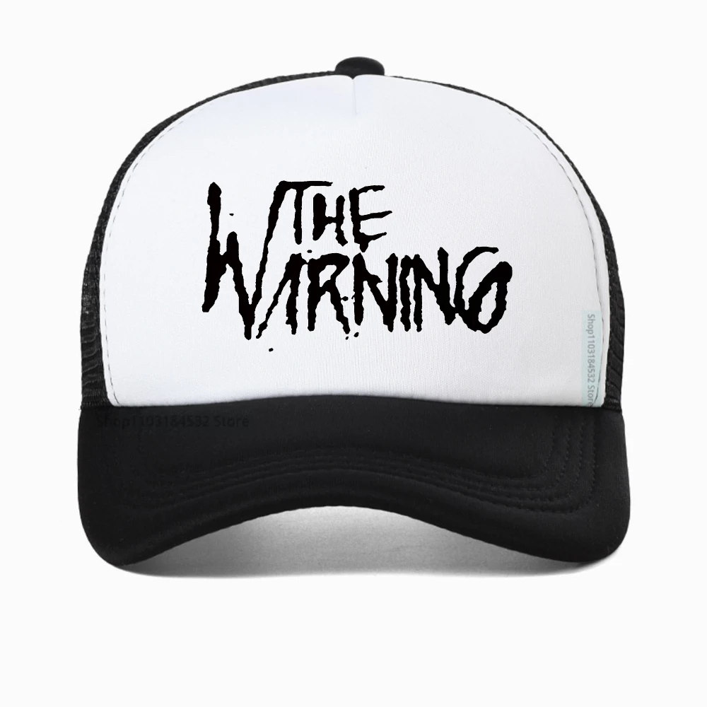 

Best Of The Warning is a Mexican Rock mesh Baseball Cap For Men Women Print Adjustable snapback hat summer Breathable truck hats