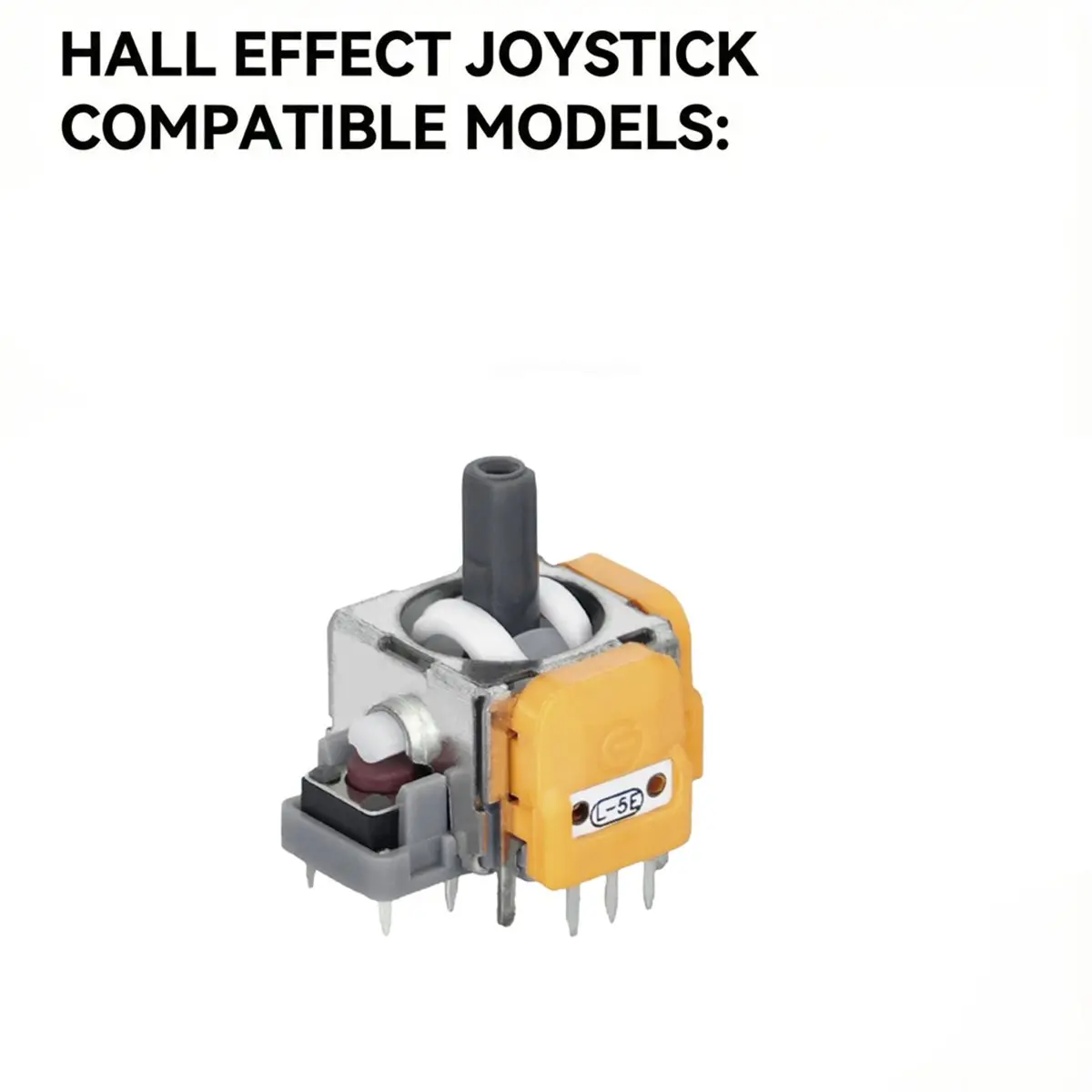 3PCS Replace Hall Joystick+Caps for GamePad Hall Electromagnetic 3D Analog Joystick High Thumb Sticks