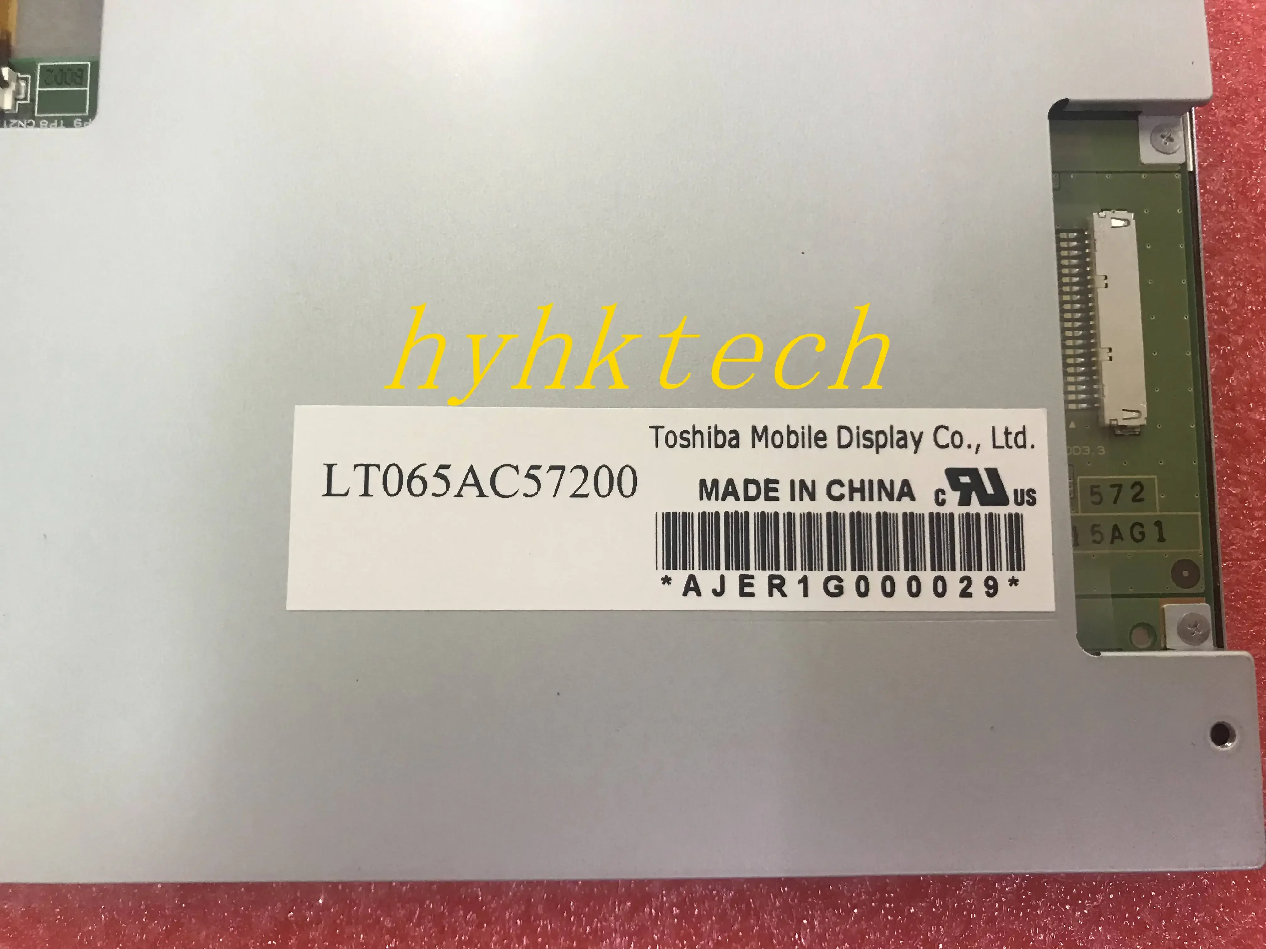 Оригинальная ЖК-панель LT065AC57200 6,5-дюймовый дисплей, протестирован перед отправкой