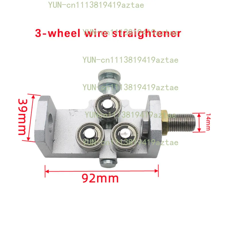 3-Wheel 5-Wheel Bidirectional Straightener Barrel Welding Wire Straightener Robot Welding Straightener
