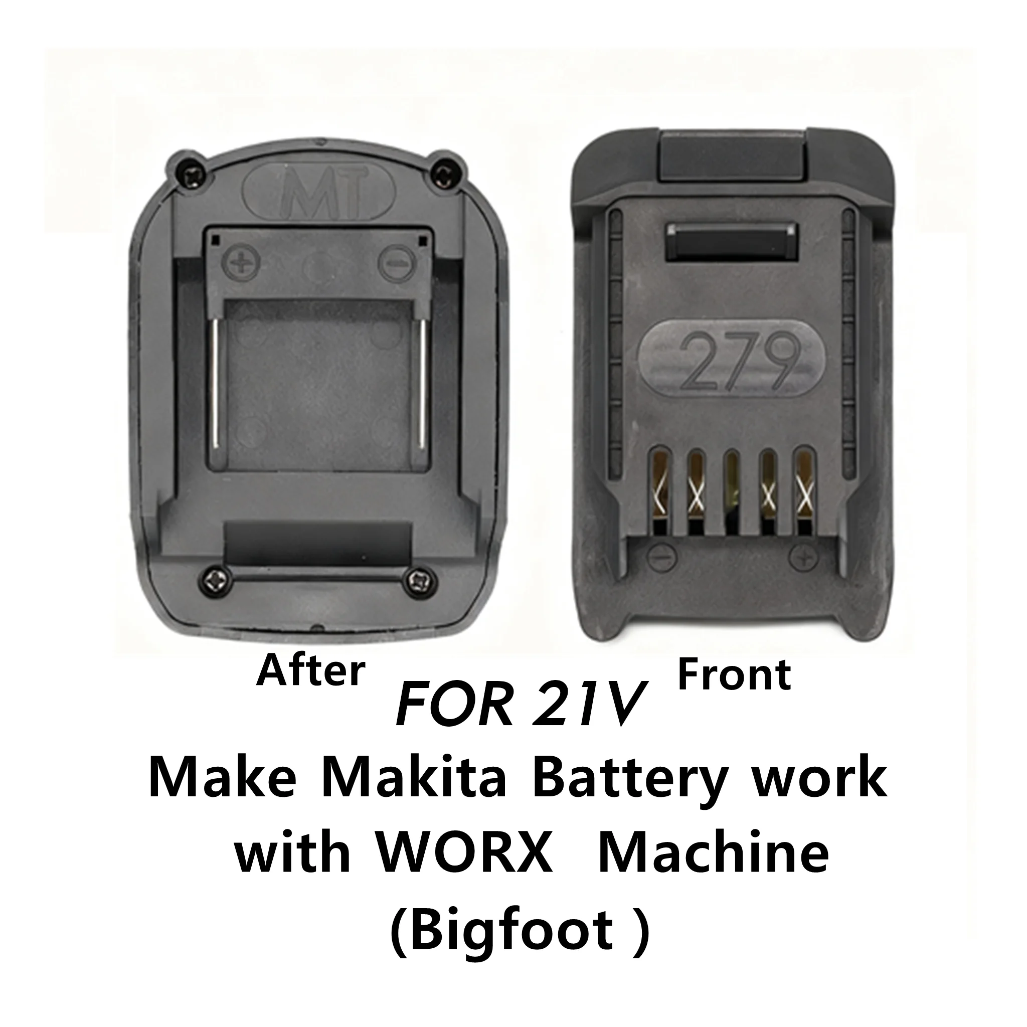 21V 18V Li-ion Battery Adapter Converter For Makita Battery Work For Milwaukee For Dewalt For Parkside Power Tool Cordless Drill