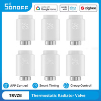 SONOFF TRV Zigbee Thermostatic Radiator Valve TRVZB Smart Temperature Control TRVs Work With Alexa Google Smartthings ZHA MQTT