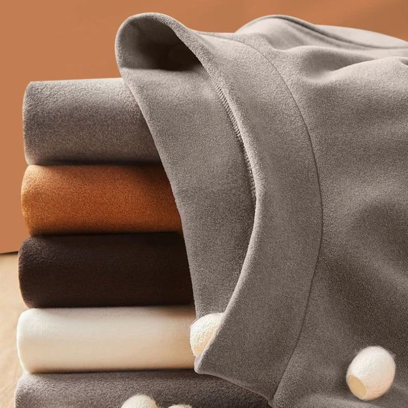 رجل المخملية قاعدة طبقة قميص طويل الأكمام سميكة الحرارية وهمية الرقبة الوجهين الصوف تي شيرت مطبوع موضة الحرارية البلوز