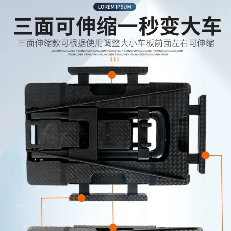 Foldable Shopping Cart Portable Utility Hand Truck Compact Lightweight Trolley for Home Shopping Grocery Luggage Water Delivery