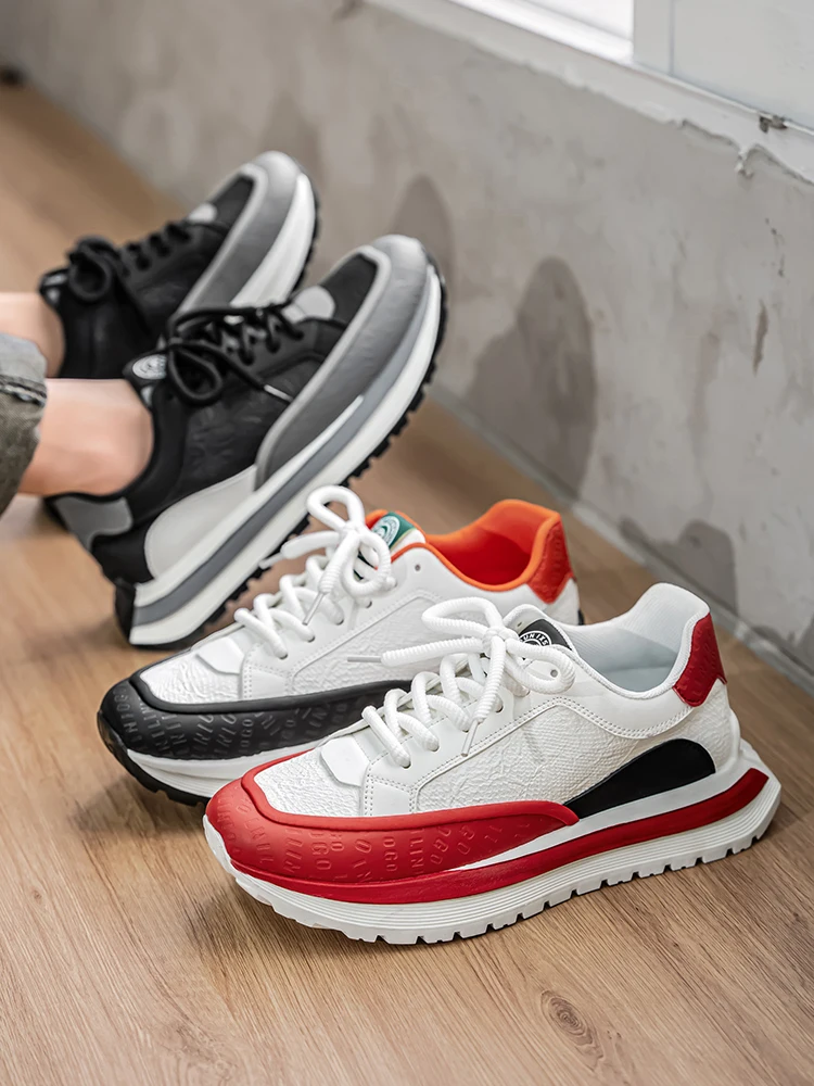 Professional Breathable Men's Running Shoes Lightweight Women's Casual Shoes Fashion Tennis Shoes Platform Anti-slip Sneakers