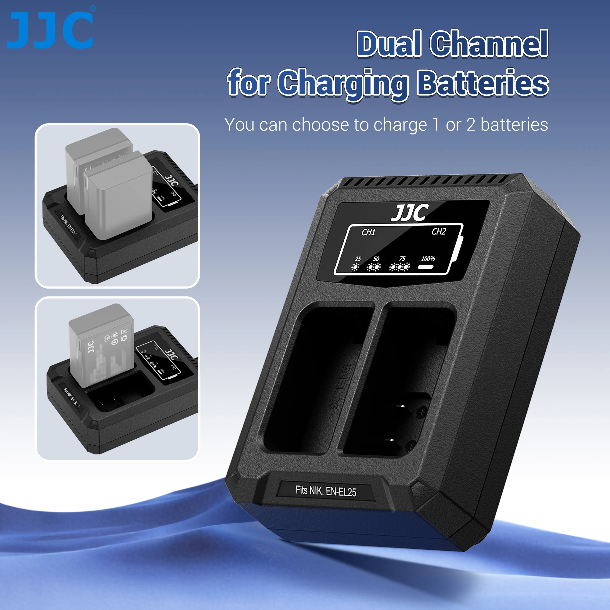 JJC Camera Battery Charger for - Photography Icon 评论和价格