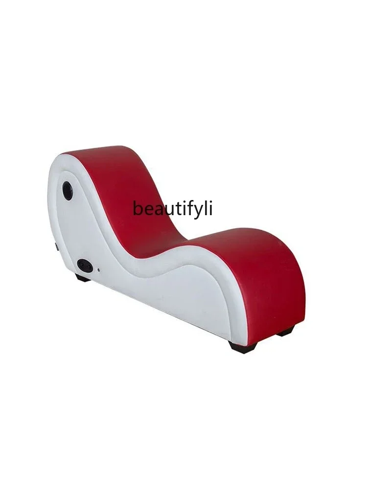 Y1  NewRecliner Chaise Longue Bedroom Bedside Small Sofa Wedding Gift Bed End Stool Yoga Chair