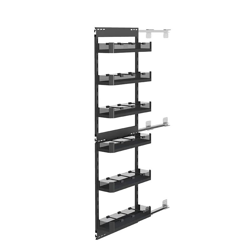 Optimal Drawer-Styled Monster Multi-Layer Seasoning High Cabinet Deep Side Pull-out Basket Cabinet Ultra-Narrow Wine Rack