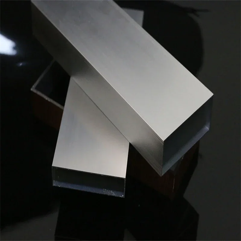 1pcs 6063 Aluminum Square Tube 40x20x2mm Rectangular Aluminum Rod Profile For Decoration Length 200mm