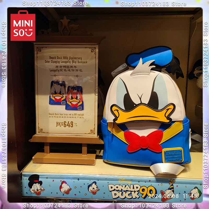 

Мини-рюкзак MINISO для косплея из серии 90th Disney, милый мультяшный детский Ранец, детский подарок