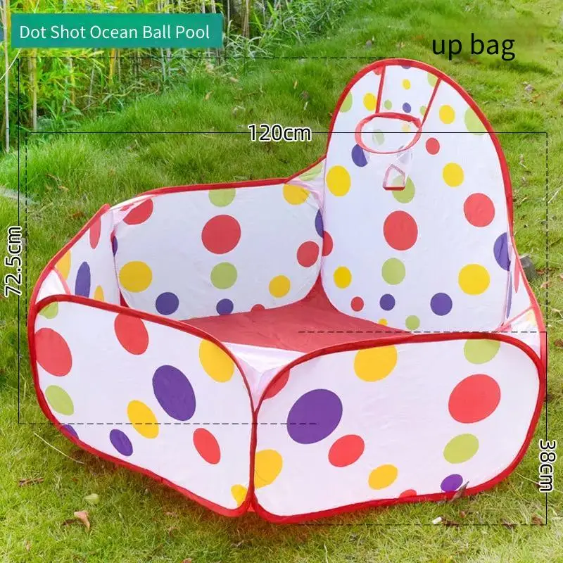 Kids Castle Tent Tunnel 3 Piece Set Boys Girls Princess Playhouse Indoor Outdoor Crawling Game Foldable Toy Ocean Ball Pool Gift