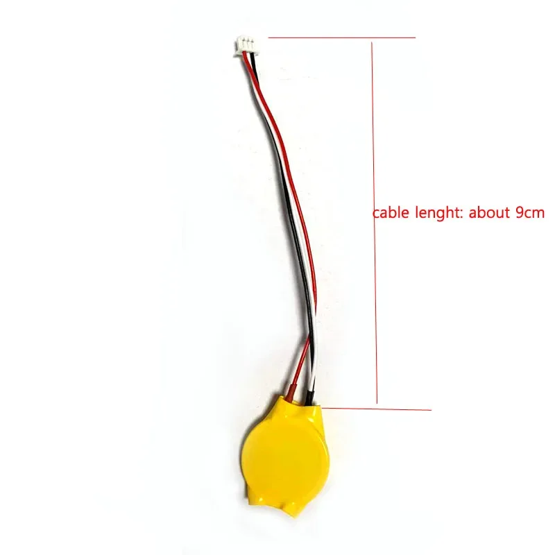CMOS-Li-ion بطارية زر الخلية ، 3 أسلاك ، كابل 3Pin ، اللوحة الأم للكمبيوتر المحمول ، الكمبيوتر ، PLC ، CR2032 ، CR 2032 ، دفتر الملاحظات ، 10 قطعة لكل مجموعة