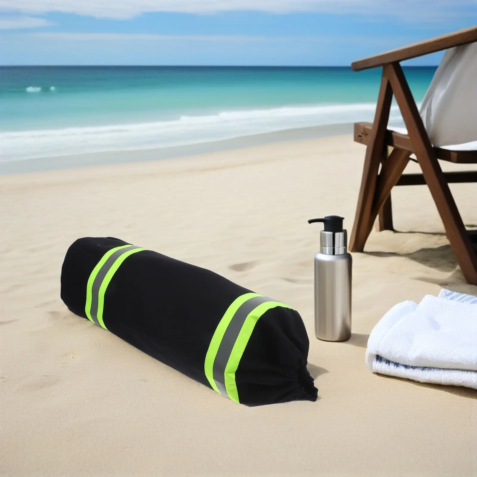 Heavy-Duty Air Breathing Tank Cover 9L Fire-Resistant Reflective Sleeve Flame Retardant Protective Cover for Firefighters