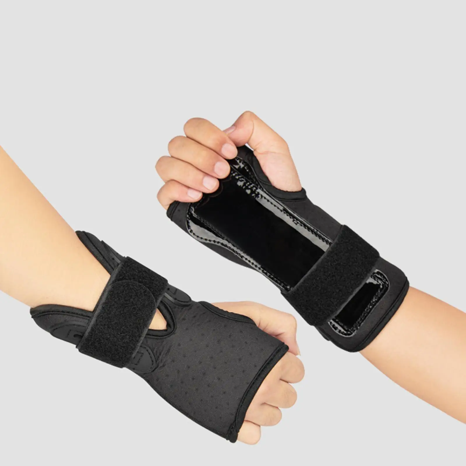Adjustable Wrist Guards for Snowboarding Skiing with TPU Covered Aluminum Splints Breathable Neoprene Wrist Support for