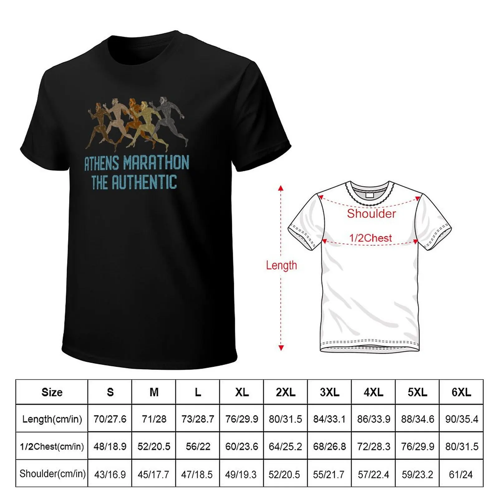 Athens - Marathon - Greece T-Shirt Summer Sports Quick Dry T-Shirt