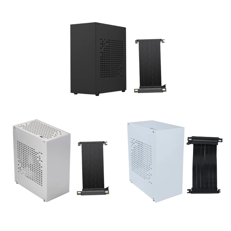 

Aluminum Mini ITX Chassis for Desktop PC Case Support Graphics Card RTX2070
