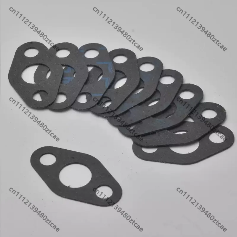 Auto Turbo Mod Accessories Turbo Return Oil Pipe Fitting Flange Asbestos Gasket 10Pcs Replacement Sealing Parts