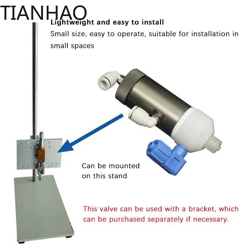 Silicone Valve for Glue Anaerobic Diaphragm Single Liquid Double Action Thimble Dispensing Valve