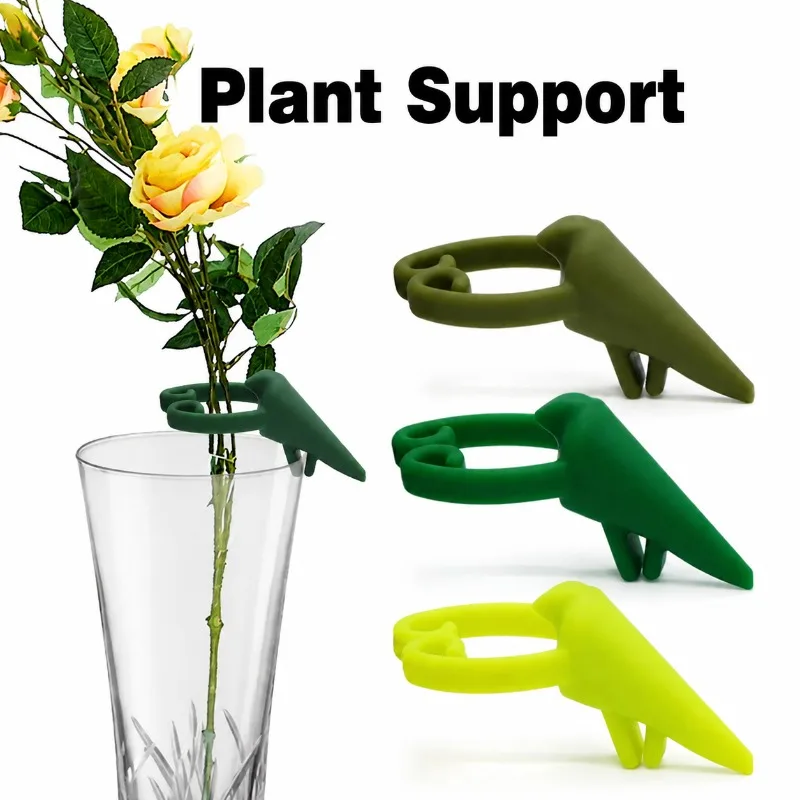 Cute Bird Plant Support Stake for Indoor Outdoor Garden, Plant Propagation Buddy Flower Stem Holder, Small Decorative Trellis