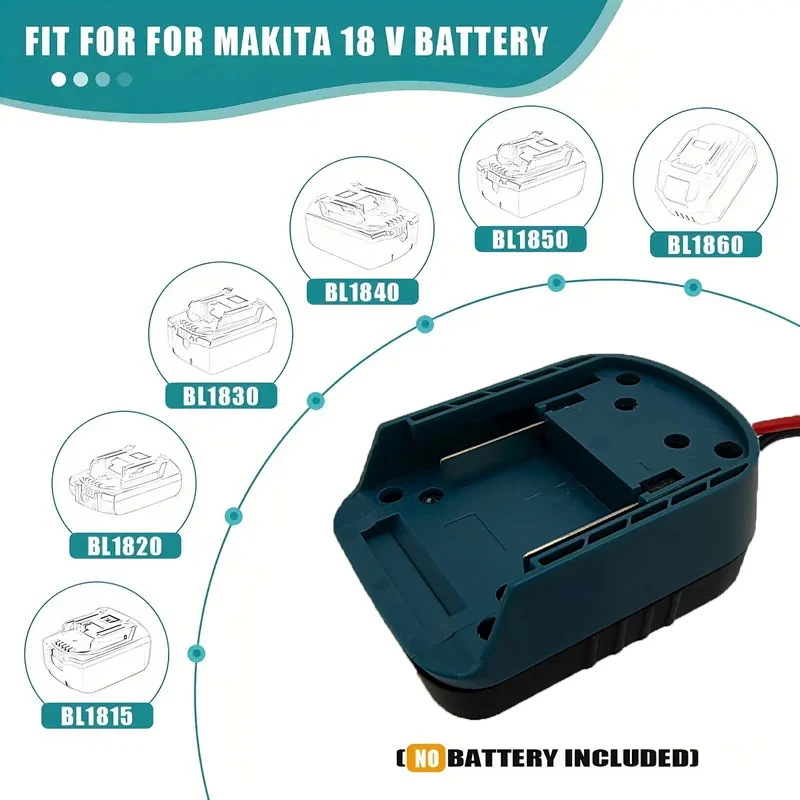 1 قطعة كابل قافز المحمولة سيارة كاتب إمدادات الطاقة في حالات الطوارئ مناسبة لماكيتا بطارية البلوز كاتب المحمولة سيارة الداعم كابل قافز المشبك #4
