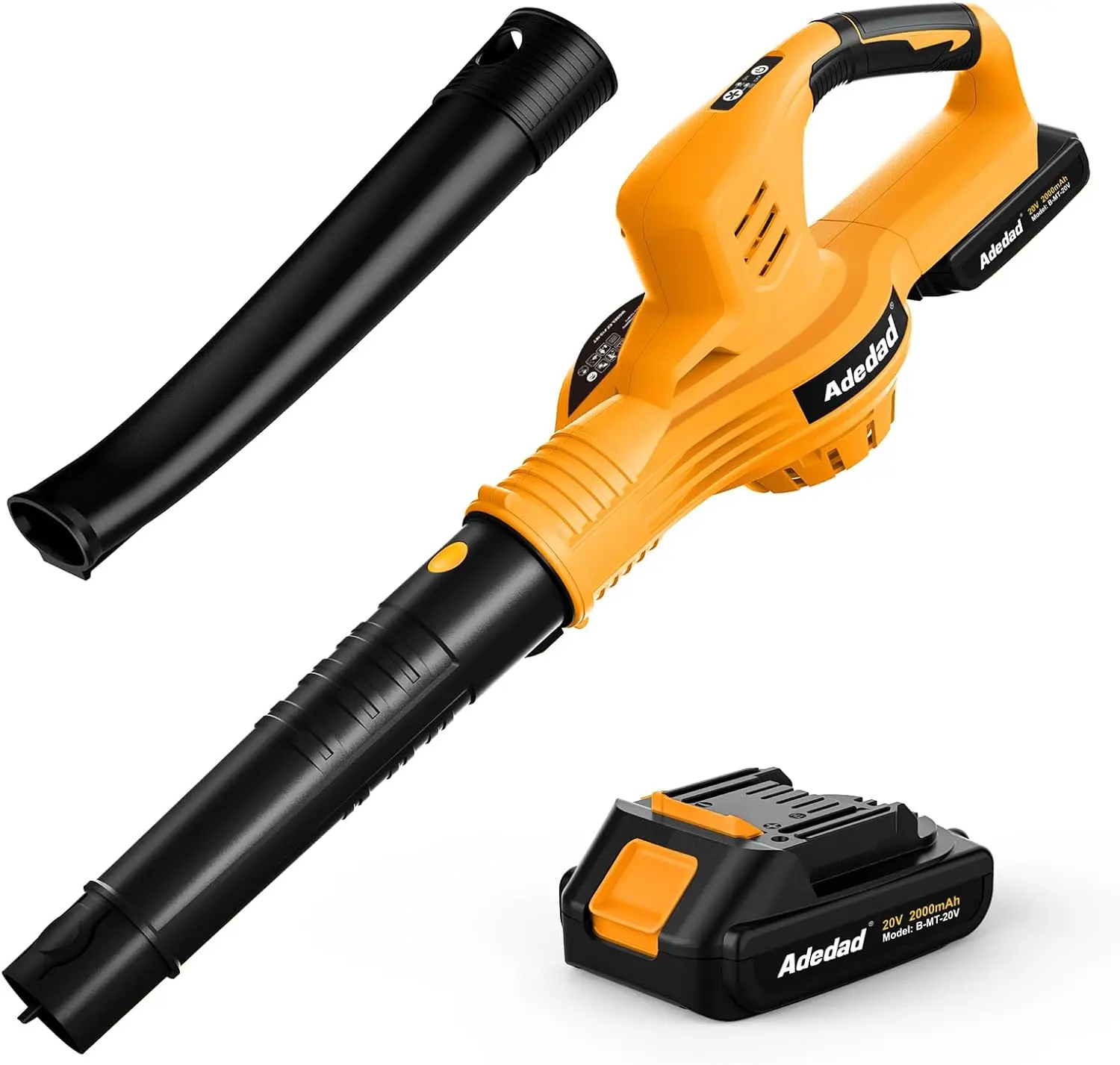 

Cordless Leaf Blower with Battery and Charger 20V Lightweight Small Electric Leaf Blower 150MPH for Lawn Care,Patio