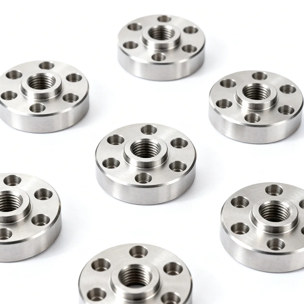Custom CNC Turning of Stainless Steel Parts Drilling and Non-Standard Component Machining Electroplating and Anodizing Services