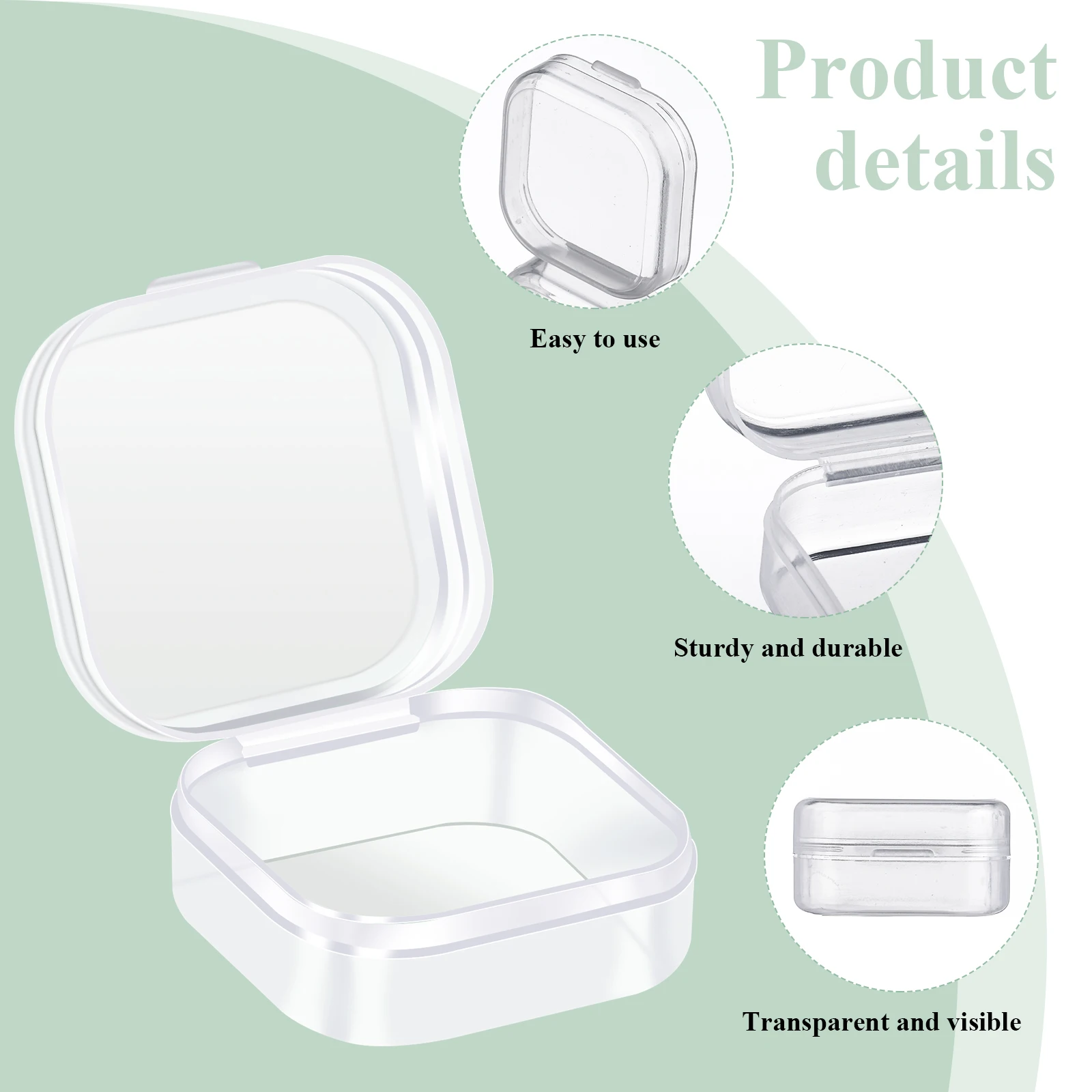 Plastic Jewelry Organizer Plastic Storage Box Medicine Storage Box For Medication Storage Fishing Enthusiasts Ear