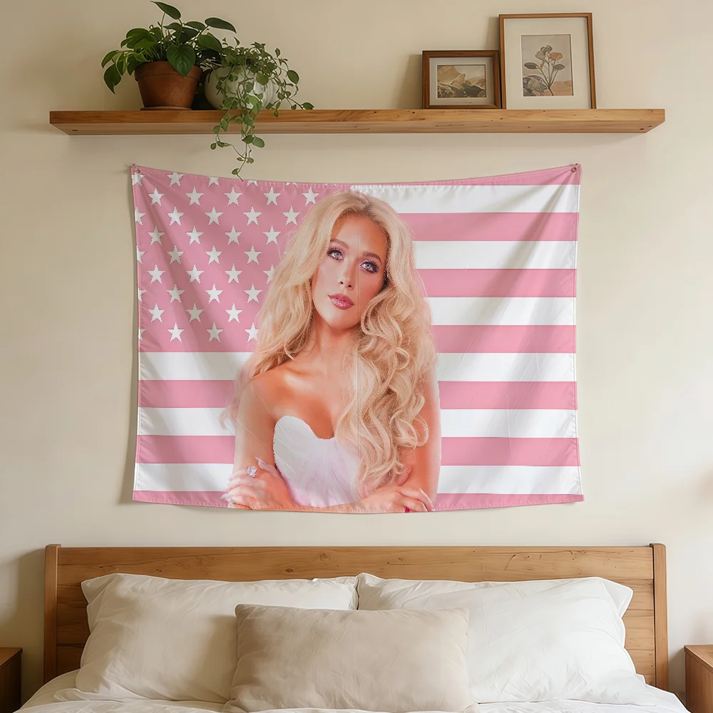 Singer M-Megan Moroney Cloud 9 Flag Durable Outdoor Indoor Patio Festive Decoration Classic Design Pole Wall Room Banner