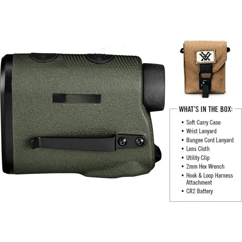 Verbesserte Version Optics Diamondback HD 2000-Laser-Entfernungsmesser