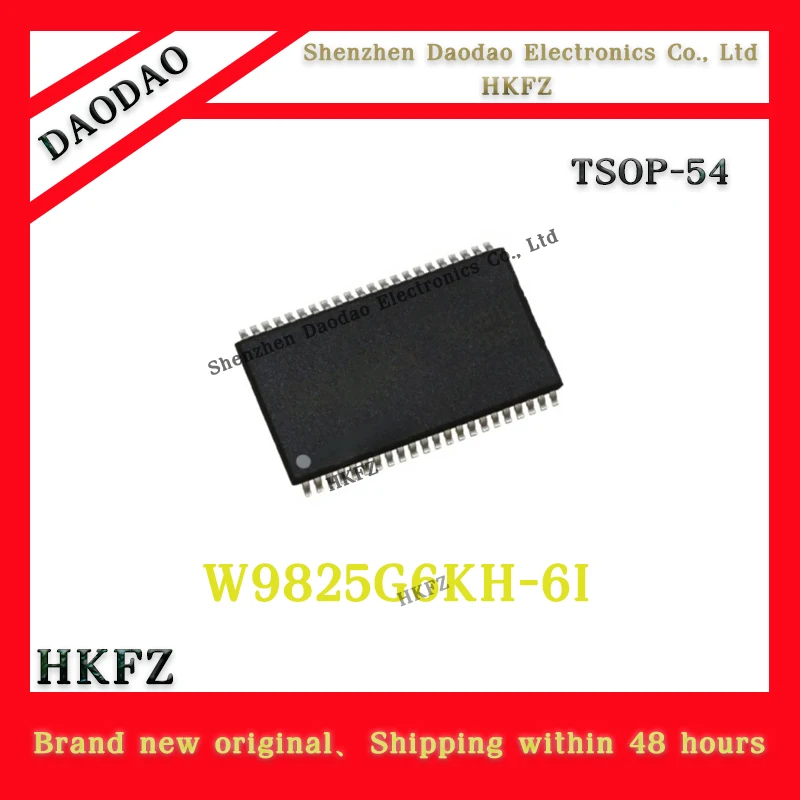 

10Pcs W9825G6KH-6I TSOP-54 256M-bits SDRAM memory chip IC New original
