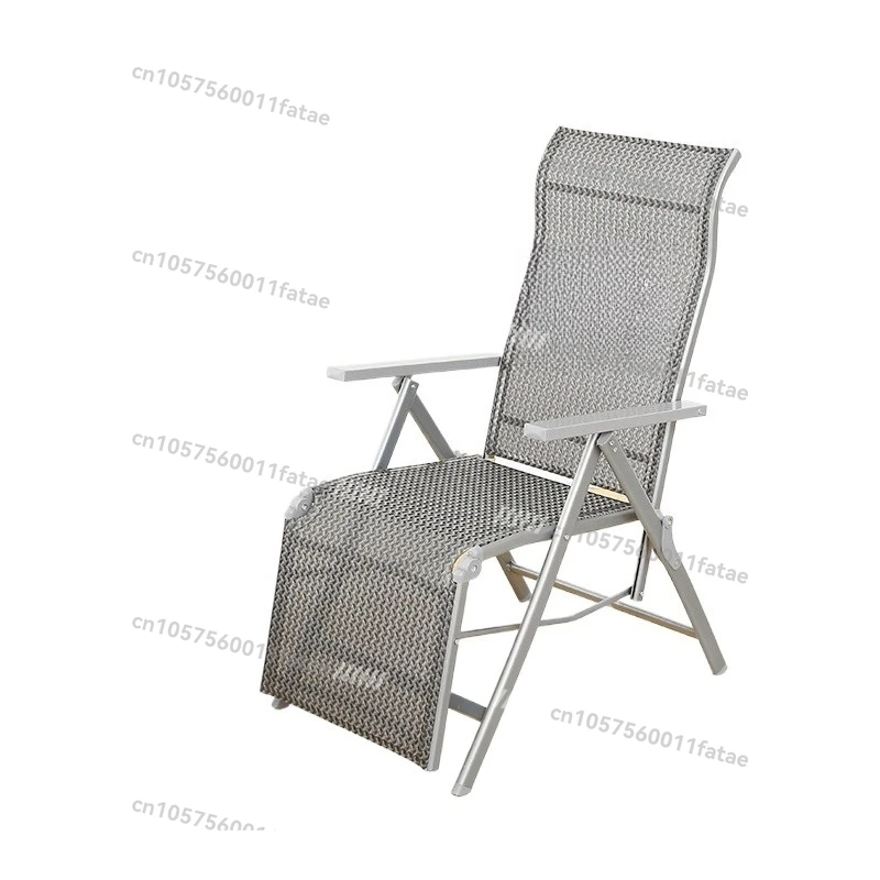 

Folding Recliner Office Nap Lunch Break Lazy Chair Home Balcony Portable Outdoor Elderly Backrest Beach Thick