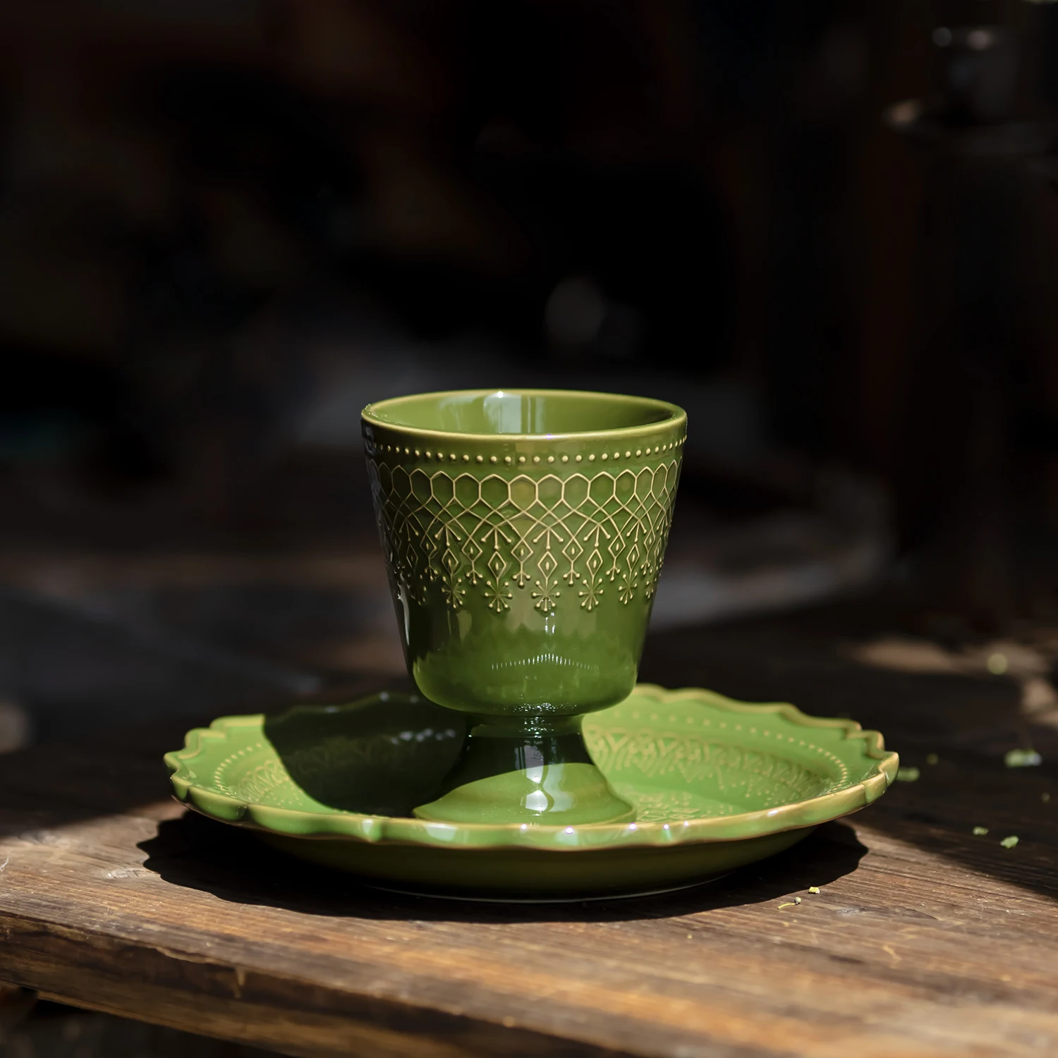 Green Retro Ceramic…