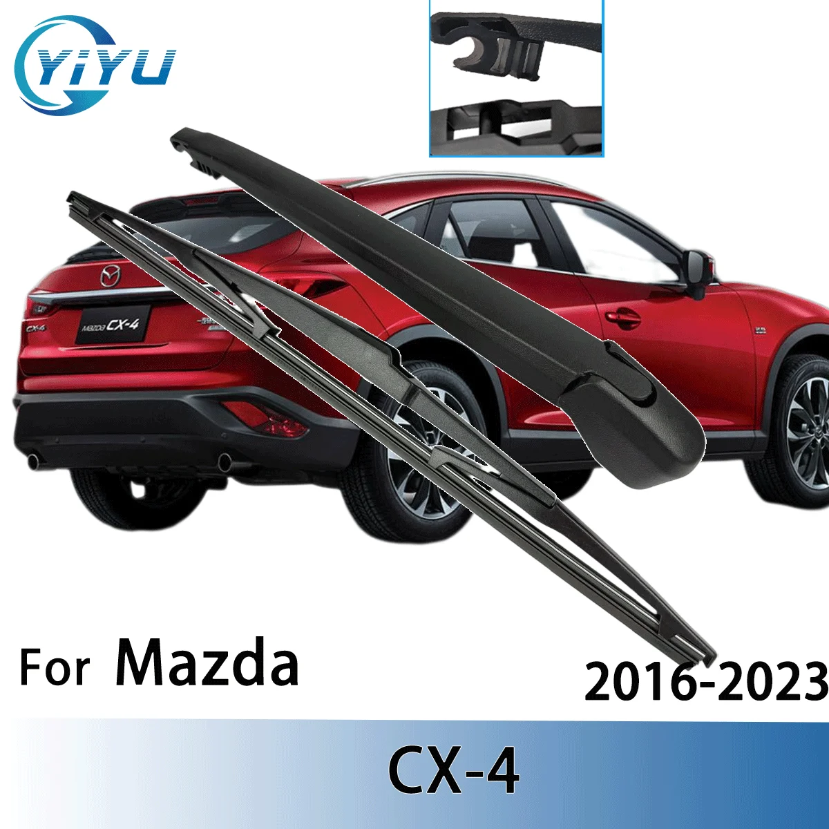 1/2PCS Rear Windscr…