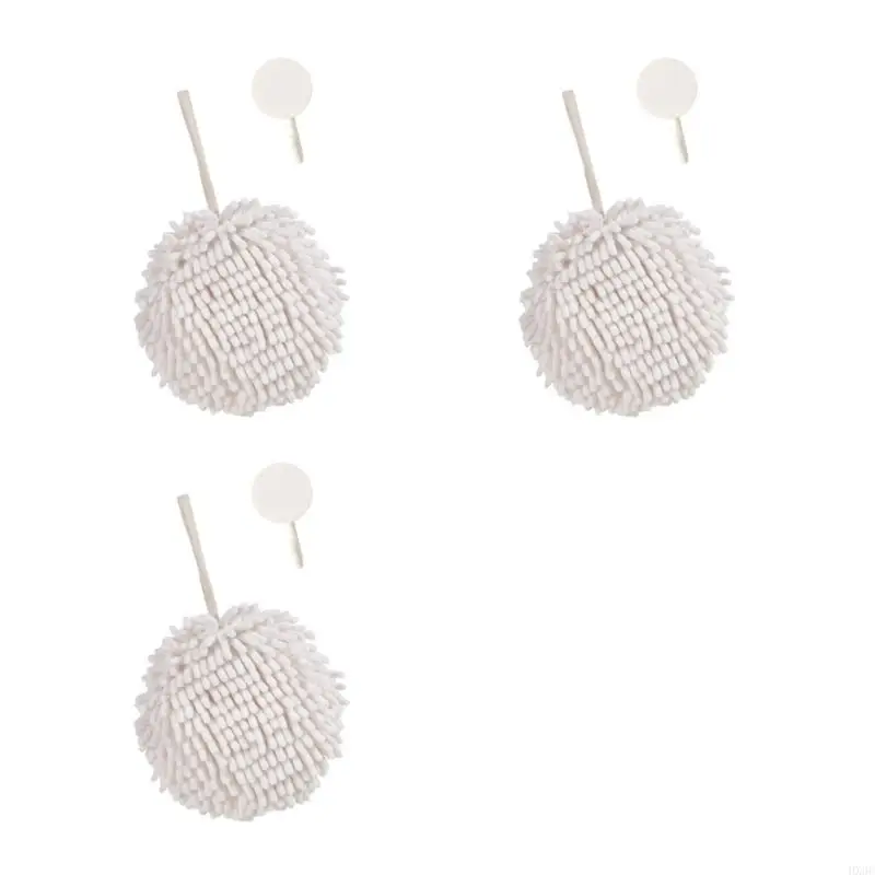 HX6C Toalha mão absorvente macia secagem rápida Cozinha Banheiro Pano limpeza Handebol