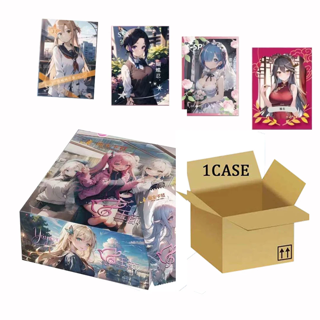 

Wholesale Goddess Story Collection Cards Case Witch Card Club Yu Yan Rare Tessellation Card Lovely Sexy Anime Card Kids Toys