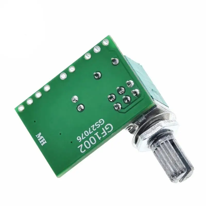 SL1/3Pcs 2 * 3W Volume Control With Potentionmeter Mini PAM8403 DC5V 2 Channel USB Digital Audio Amplifier Board Module