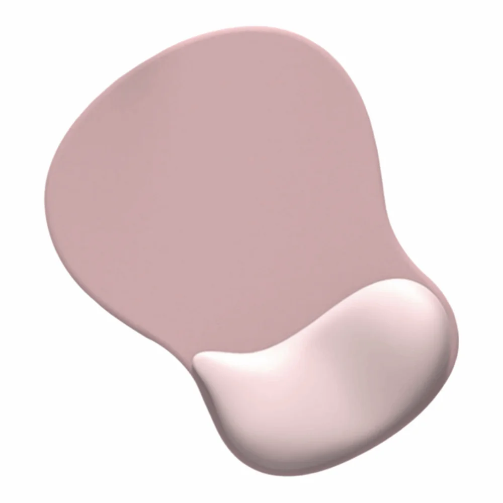 Gradient Color Non-Slip Wrist Rest Mouse Pad With Wrist Support Comfortable Ergonomic Mouse Pad PU Base Silicone Mouse Mat Game