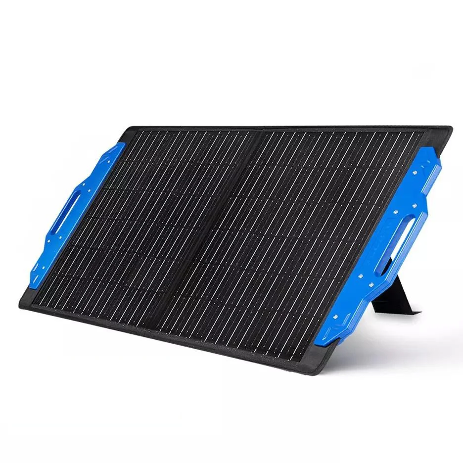 

ATEM POWER High Efficiency Waterproof 100W Mono Foldable Solar Panel Portable Folding Solar Blanket for RV Caravan Camping