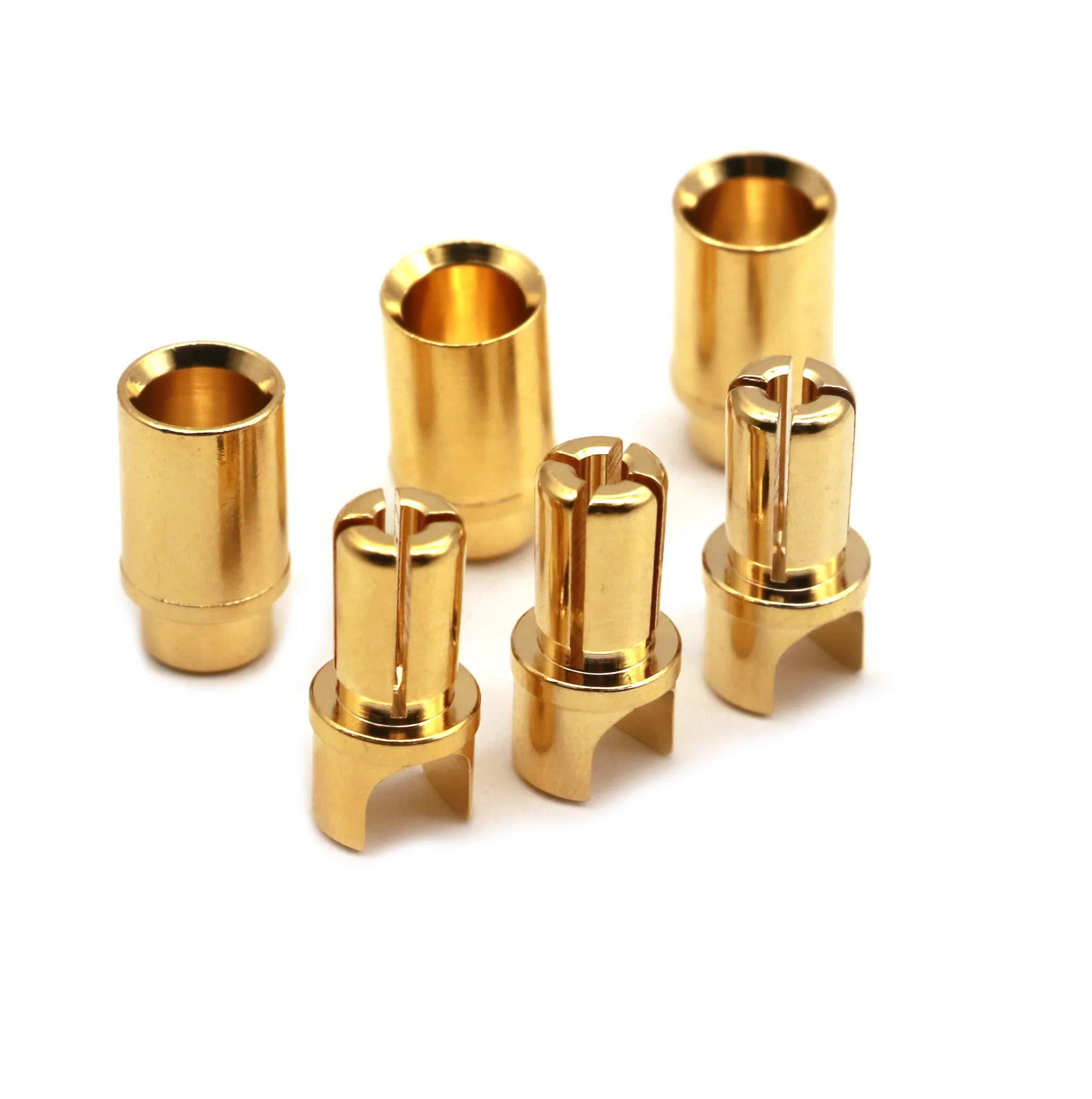 5mm banana plug socket copper plated with gold Cross hollow core panel plug U60101 50PCS