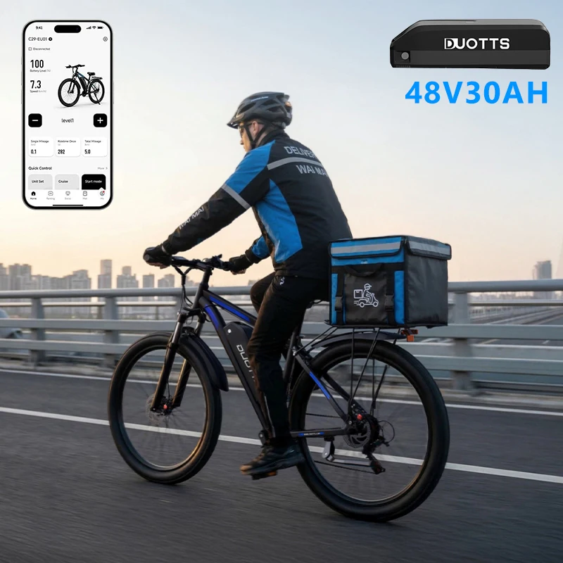 DUOTTS C29-L E-Bike 750W Motor 48V15AH ×2 Doppelakku Elektrofahrrad 29-Zoll …