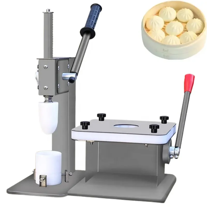 

Hand-cranked steamed bread filling and forming Chinese steamed bun making machine