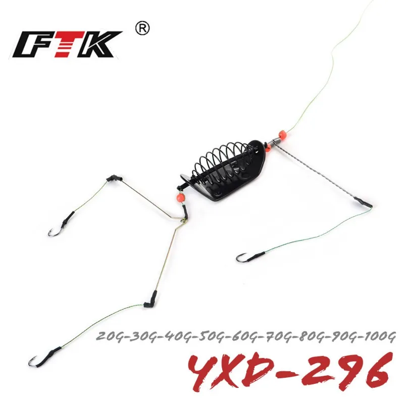 

Металлическая кормушка для ловли карпа 20–100 г с веревочным крючком и взрывным крючком с колючим европейским держателем наживки для карпа с свинцовой пружиной