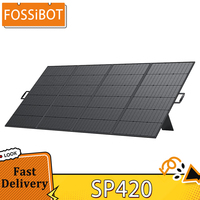 FOSSiBOT SP420 420W Fordable Solar Panel, 23.4% High Conversion Efficiency, Outdoor Portable Panel , IP67 Waterproof 550*1036mm