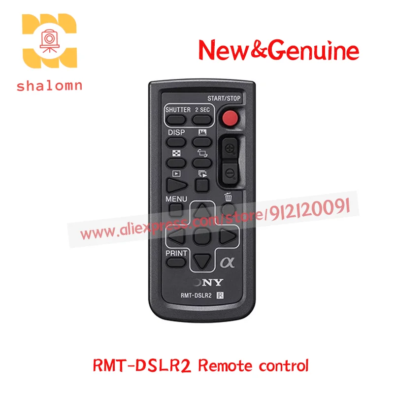 

Новый оригинальный для Sony RMT-DSLR2 ILCE 7R a7s M2 A6000 6300 6500, беззеркальный пульт дистанционного управления DSLR