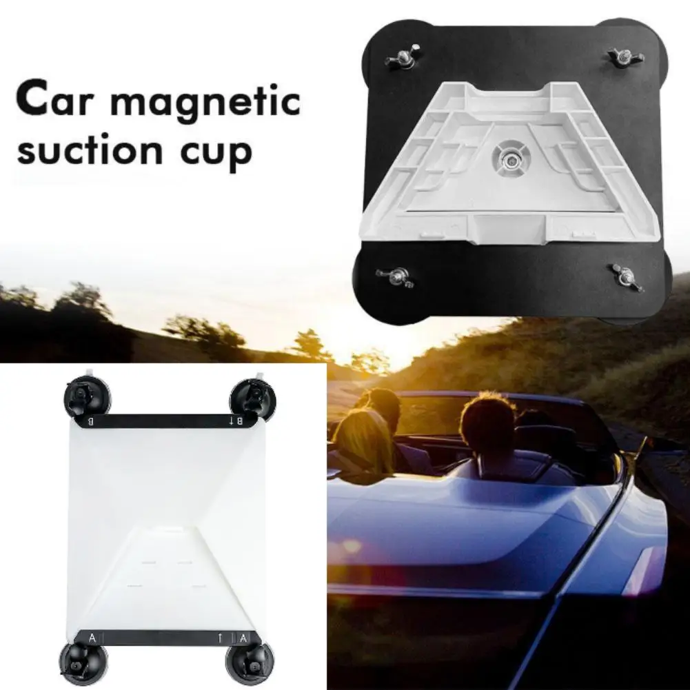 

All-in-one Magnetic Bracket Set For Starlink Mini With Base Suitable For RV Yachts Stable Installation With Strong Suction Cups