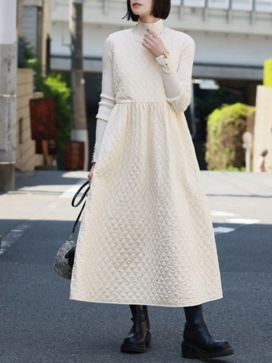 Japonês sle primavera outono spela ba gravata diamante id padrão algodão colete longo dr formal dr camada base dr