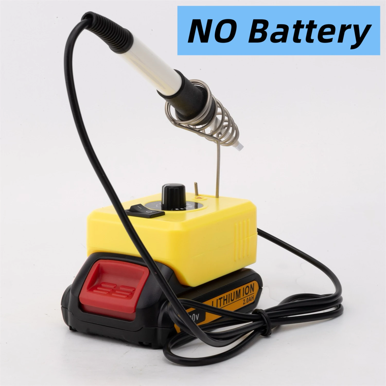 For DeWalt 18V Lithium-ion Battery T12 OLED Soldering Iron Fast Heating Wireless °C/°F Free Switching T12 Soldering Station