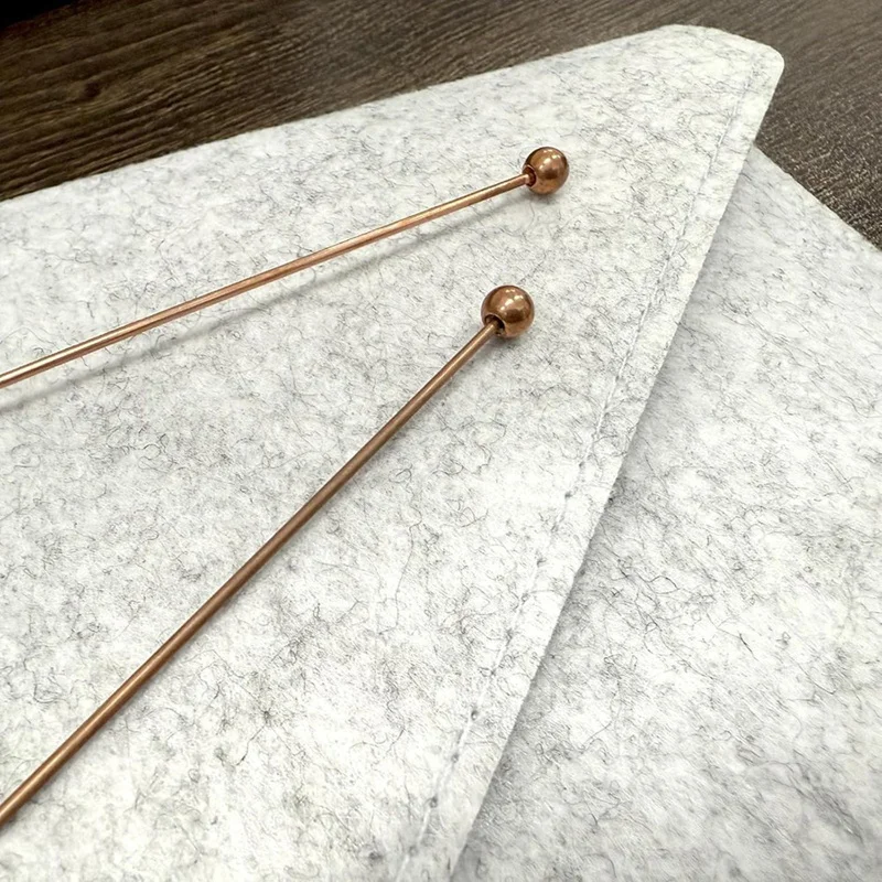 Haste de cobre ABDJ, usada para ferramentas de adivinhação, busca de varinha de bruxa de água/água, ouro, minerais, coisas perdidas