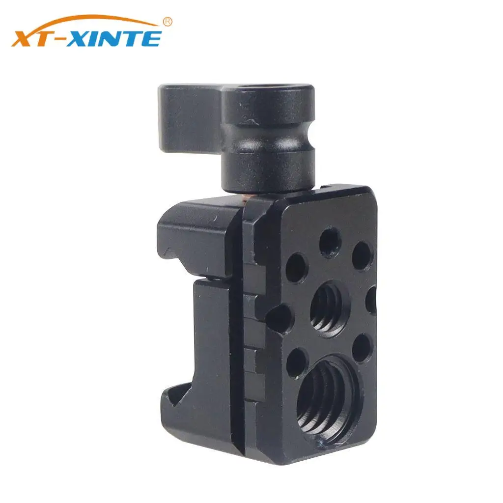 Schnell spanner Nato-Schienen klemme Standard mit 1/4 "3/8" Befestigungs löchern für Kalt schuh monitor Stütz kugelkopf verlängerung magischer Arm